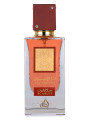 Lattafa Ana Abiyedh Scarlet perfume bottle