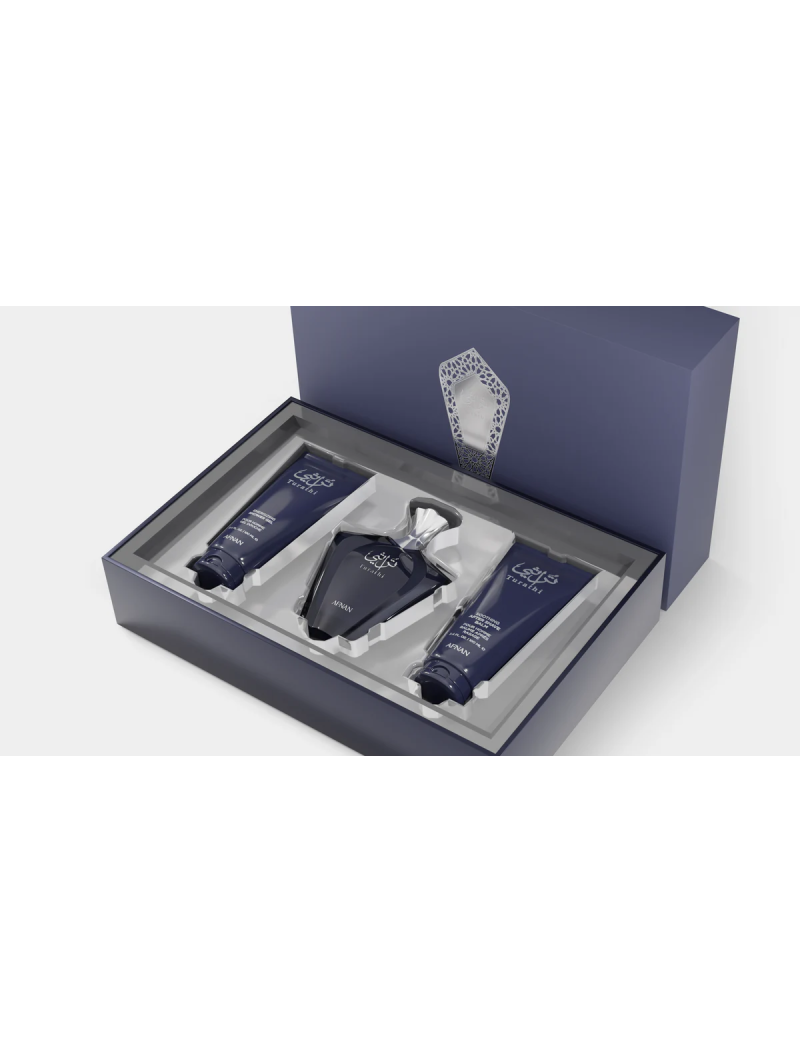 Turathi Blue Gift Set for Men Lattafa